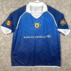 LA Dodgers Soccer Jersey XL Limited Edition Blue Bank of America Champions #26